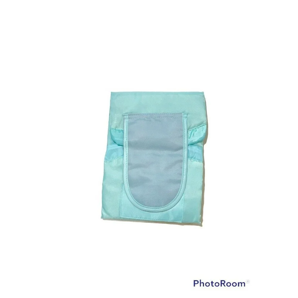 American Crafts We R Memory Keepers Bloom Pouch - Zippered Pockets, Mint
